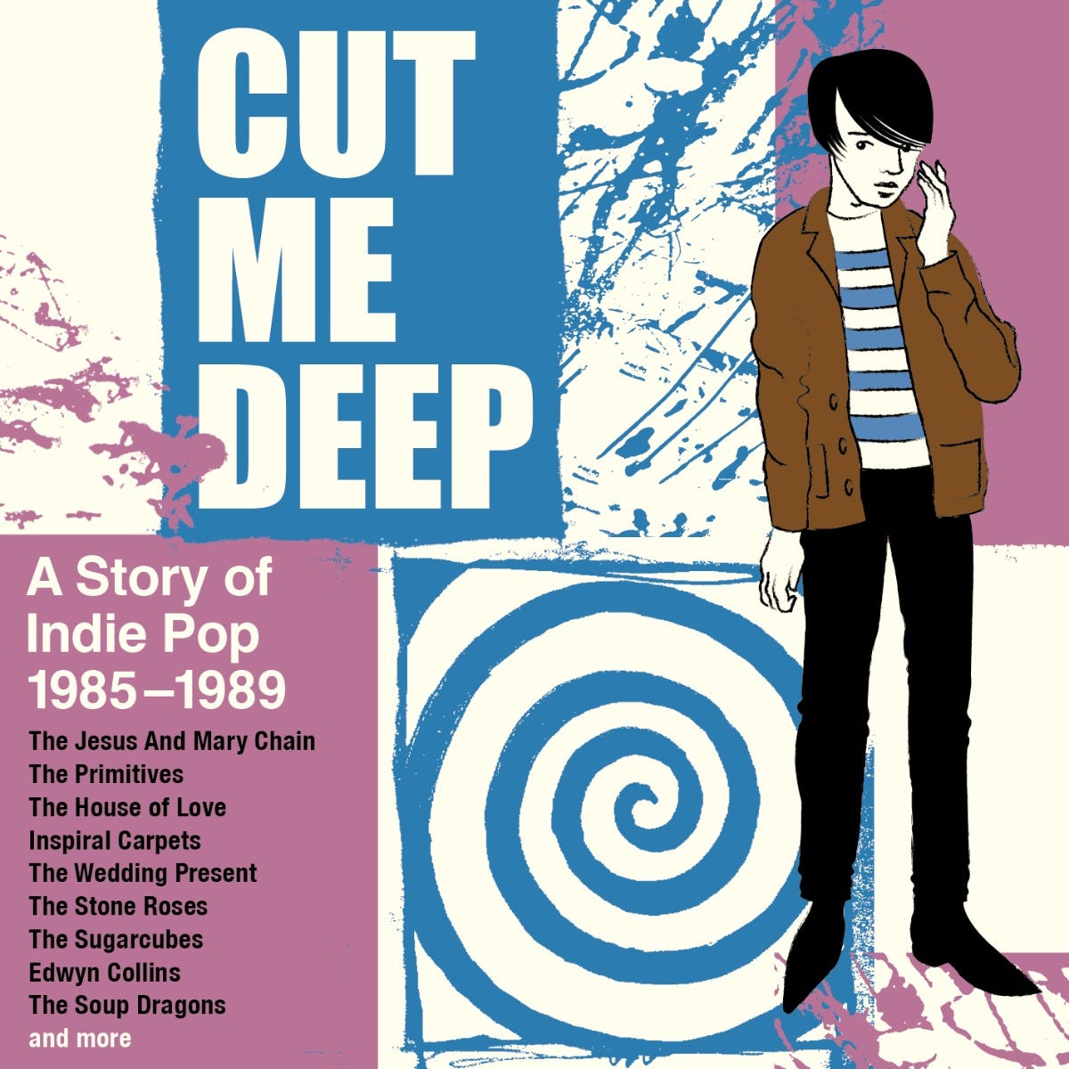 CRCD4BOX183 - Cut Me Deep A Story Of Indie Pop 1985-1989 4cd Clamshell Box - Various Artists