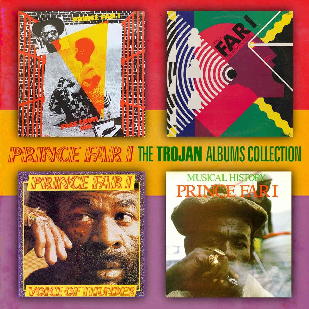 DBCDD059 - The Trojan Albums Collection: Four Original Albums Plus Bonus Track - Prince Far I