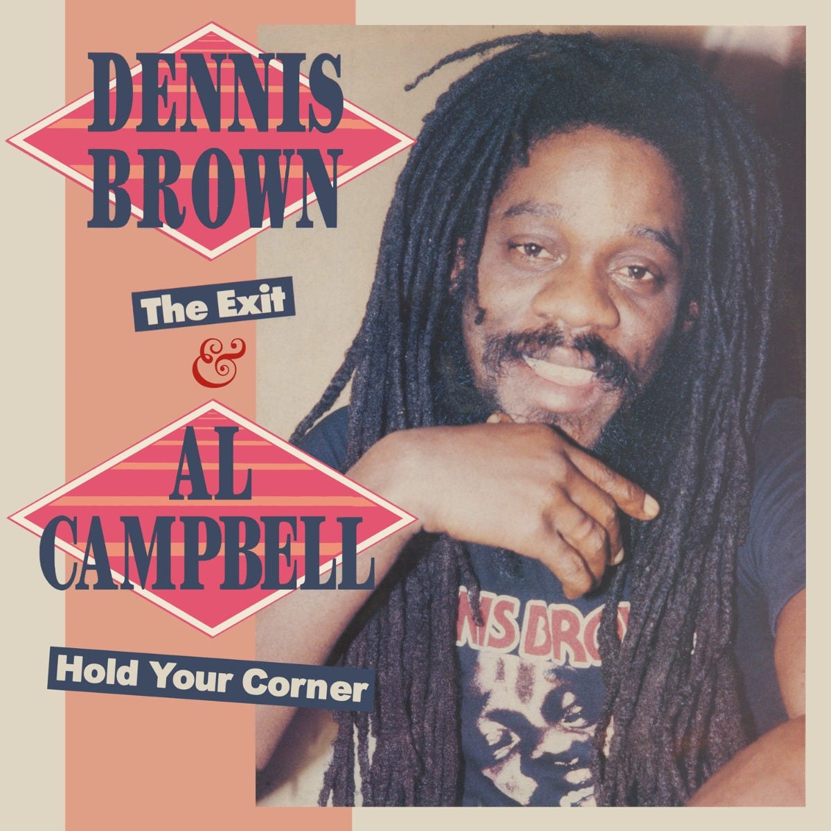 DB1CD133 - The Exit & Hold You Corner 2 Expanded Albums On One Cd - Dennis Brown & Al Campbell