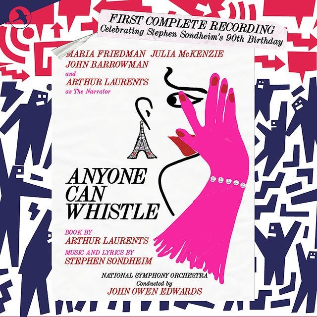 CDJAY21457 - Anyone Can Whistle - Original Studio Cast (first Complete Recording)