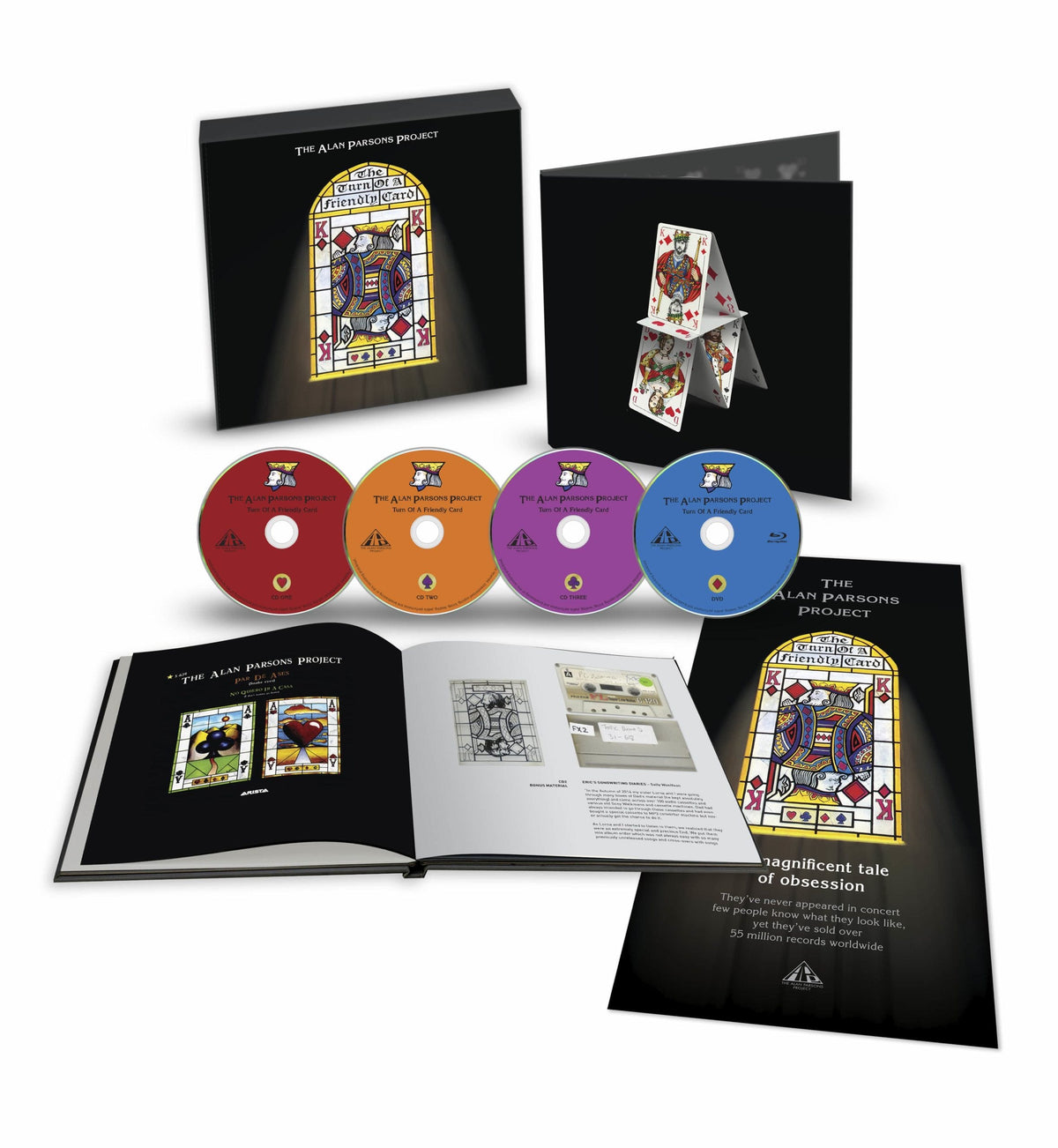 ECLEC42798 - The Turn Of A Friendly Card 3cd/blu Ray Limited Edition Deluxe Box Set - The Alan Parsons Project