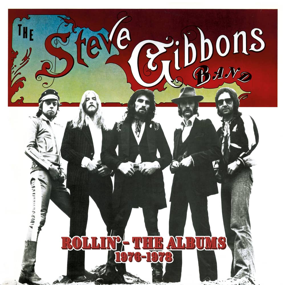 ECLEC52784 - Rollin' - The Albums 1976-1978 (remastered & Extended Set) (5cd) - The Steve Gibbons Band