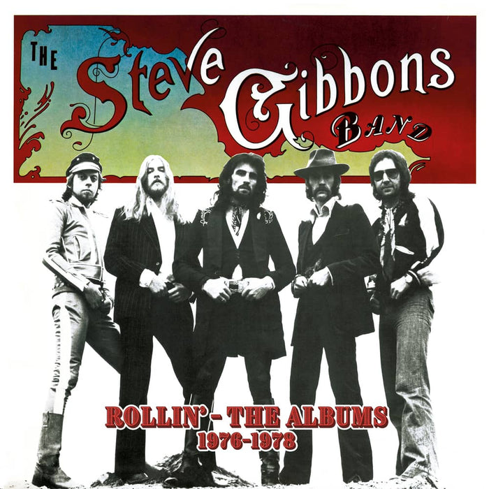 ECLEC52784 - Rollin' - The Albums 1976-1978 (remastered & Extended Set) (5cd) - The Steve Gibbons Band