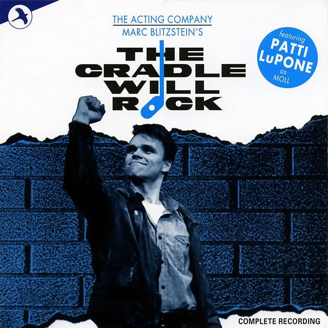 CDJAY1300 - The Cradle Will Rock - Original Studio Cast (first Complee Recording)