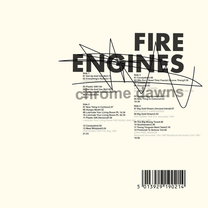 BRED2LP902 - Chrome Dawns 2lp Vinyl Edition - Fire Engines