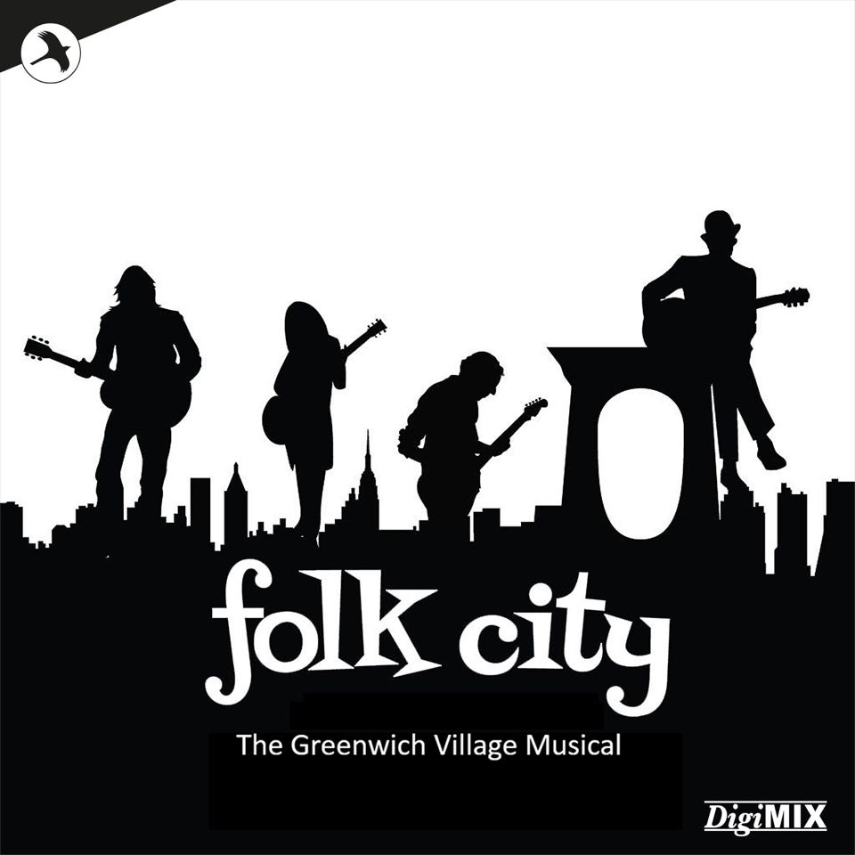 CD2JAY21473 - Folk City - The Greenwich Village Musical 2024 Digimix 2cd Digipak Edition - Original Studio Cast