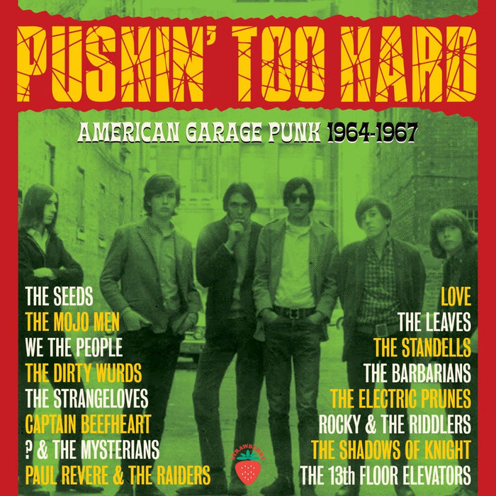 CRJAM3BOX22 - Pushin' Too Hard - American Garage Punk 1964-1967 3cd Clamshell Box - Various Artists