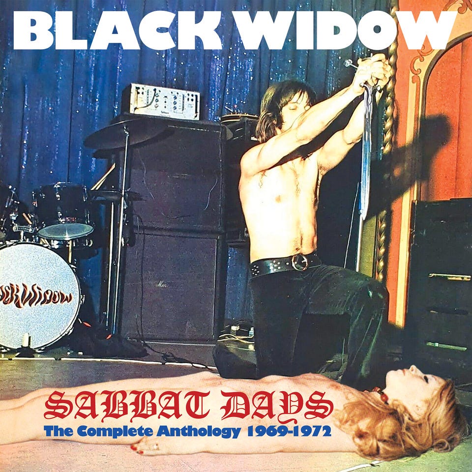 CRSEG6BOX151 - Sabbat Days - The Complete Anthology 1969-1972 6cd Clamshell Box - Black Widow
