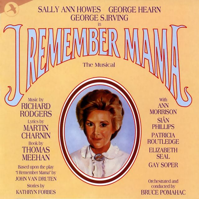 CDJAY1360 - I Remember Mama - Original Studio Cast