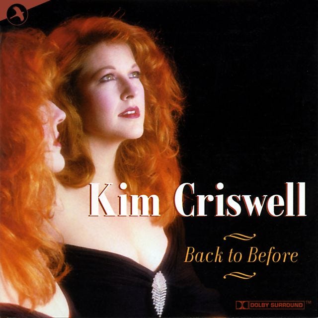 CDJAY1317 - Back To Before - Criswell, Kim