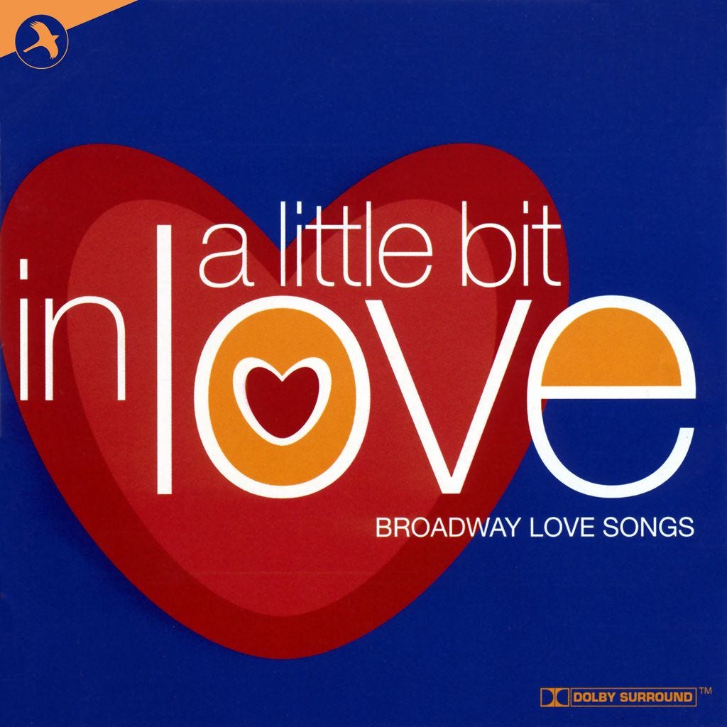 CDJAY1320 - A Little Bit In Love - Love Songs From Broadway