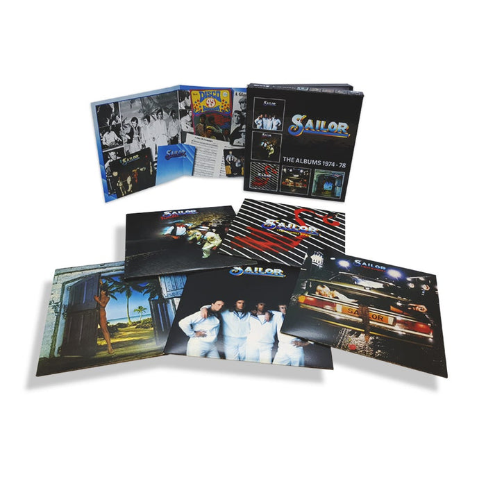 GLAMBOX169 - The Albums 1974-78: 5cd Clamshell Boxset - Sailor