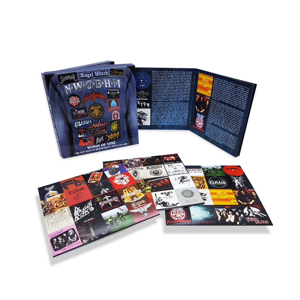 HNEBOX105 - Winds Of Time ~ The New Wave Of British Heavy Metal - Various Artists