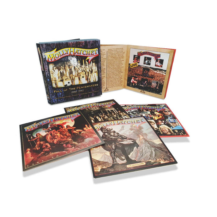 HNEBOX106 - Fall Of The Peacemakers 1980-1985: 4cd Clamshell Boxset - Molly Hatchet