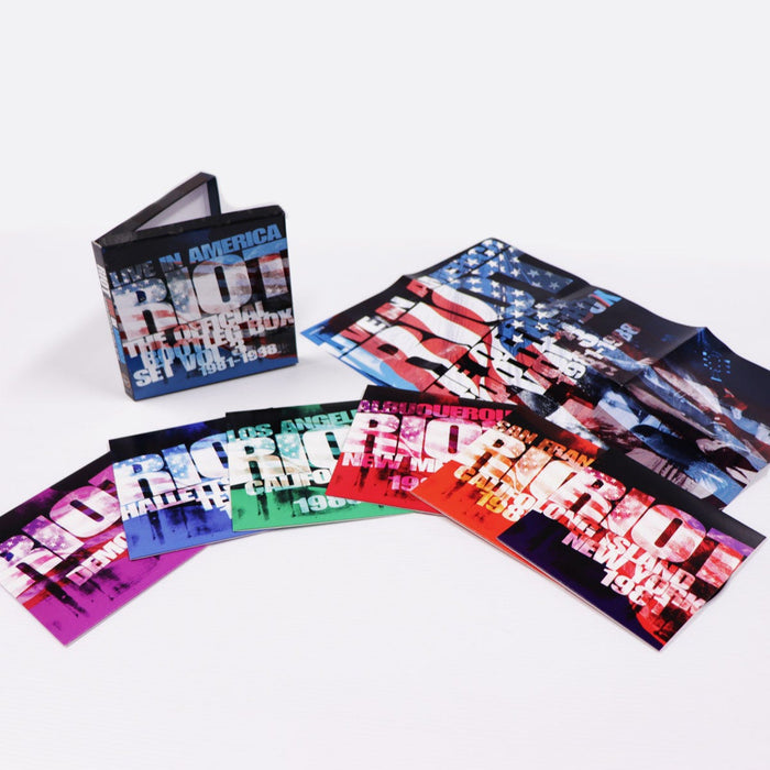 HNEBOX122 - Live In America: The Official Bootleg Box Set Vol. 3 1981-1988 - Riot