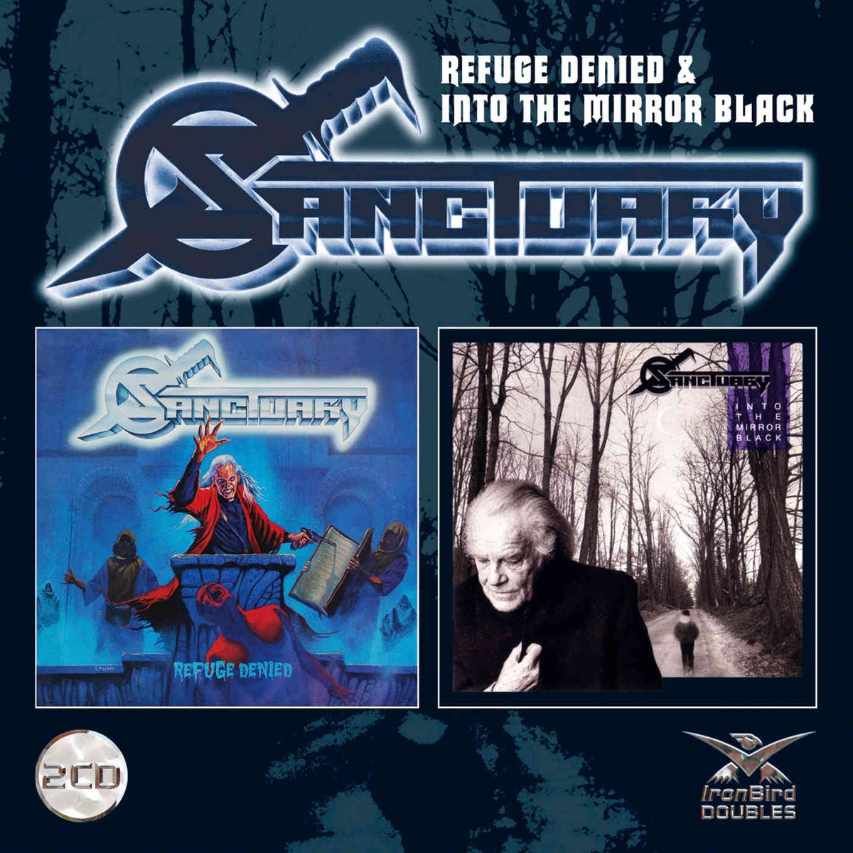 IBIRD20009CD - Refuge Denied / Into The Mirror Black - Sanctuary