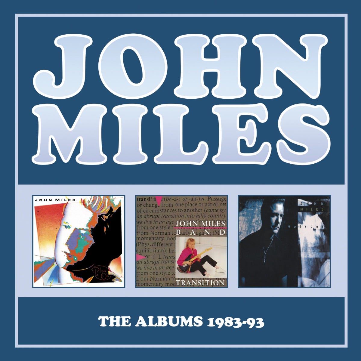 QCDLEM3BOX252 - The Albums 1983-93 3cd Clamshell Box - John Miles