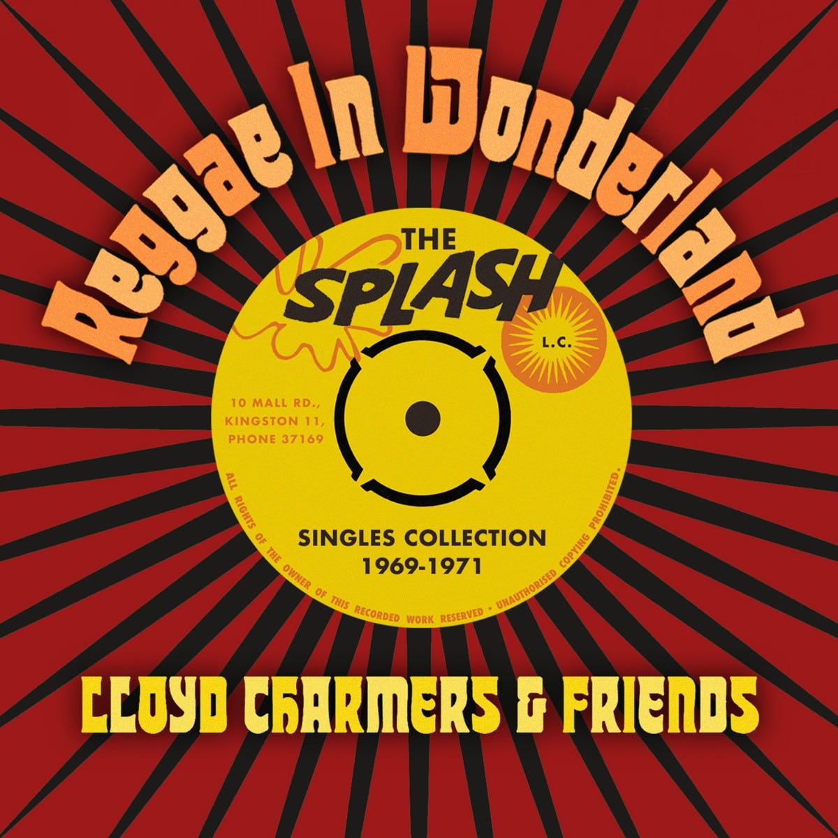 DB2CD144 - Reggae In Wonderland The Splash Singles 1968-1973 2cd - Lloyd Charmers & Friends