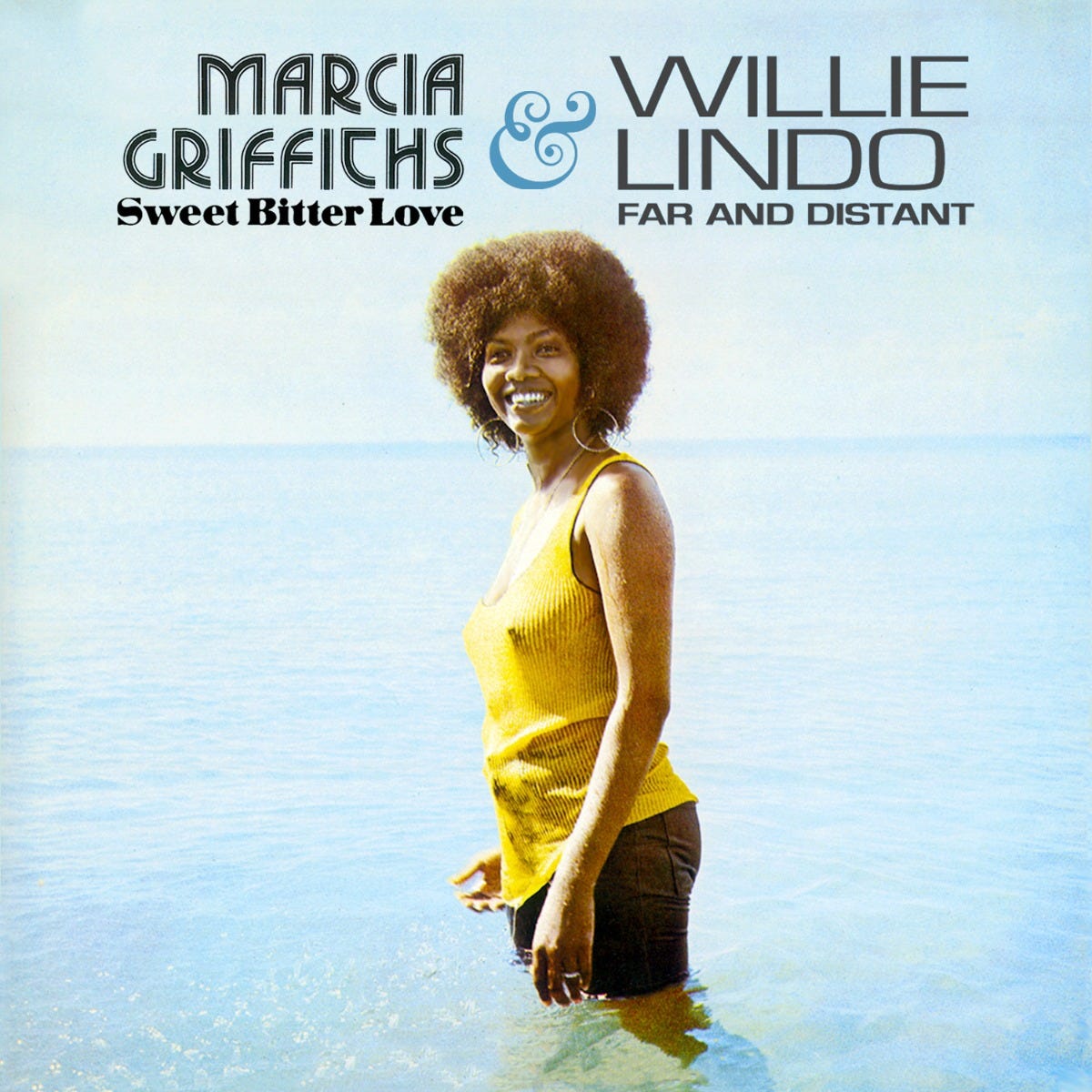 DB2CD134 - Sweet Bitter Love & Far And Distant 2cd - Marcia Griffiths & Willie Lindo