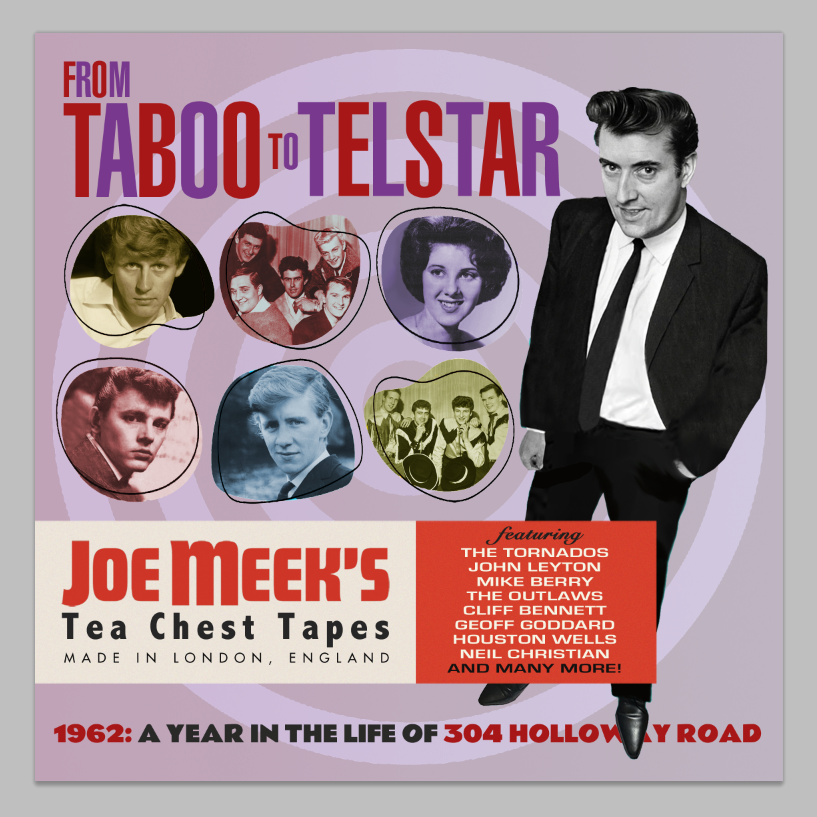 TCT3BX12 - 1962 From Taboo To Telstar - Hits, Misses, Outtakes, Demos And More 3cd Clamshell Box - Joe Meek