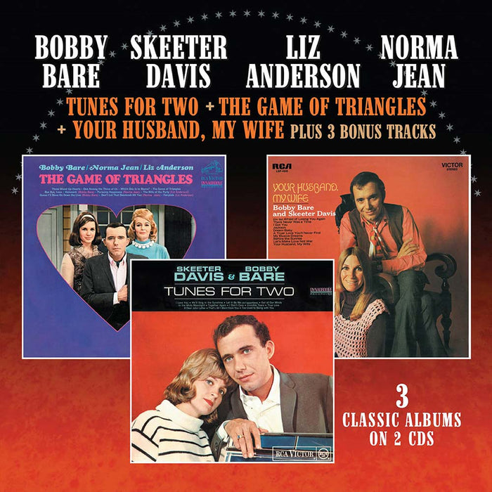 MRLL70D - Tunes For Two / Game Of Triangles / Your Husband, My Wife - Bobby Bare, Skeeter David, Liz Anderson & Norma Jean