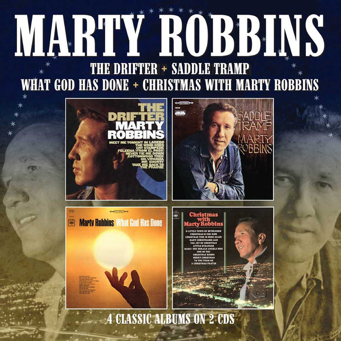 MRLL84D - The Drifter / Saddle Tramp / What God Has Done / Christmas With - Marty Robbins