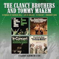 MRLL91D - In Person Ay Carnegie Hall / Live In Ireland / In Concert / Freedom's Sons - The Clancy Brothers & Tommy Makem