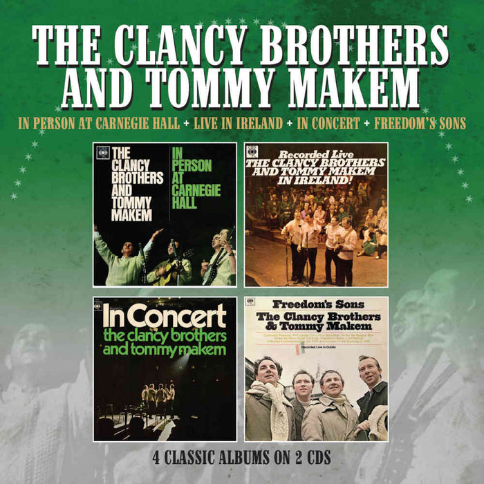 MRLL91D - In Person Ay Carnegie Hall / Live In Ireland / In Concert / Freedom's Sons - The Clancy Brothers & Tommy Makem