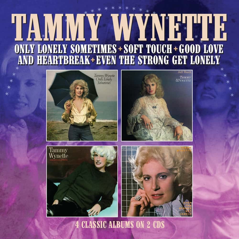 MRLL98D - Only Lonely Sometimes / Soft Touch / Good Love And Heartbreak / Even The Strong Get Lonely - Tammy Wynette