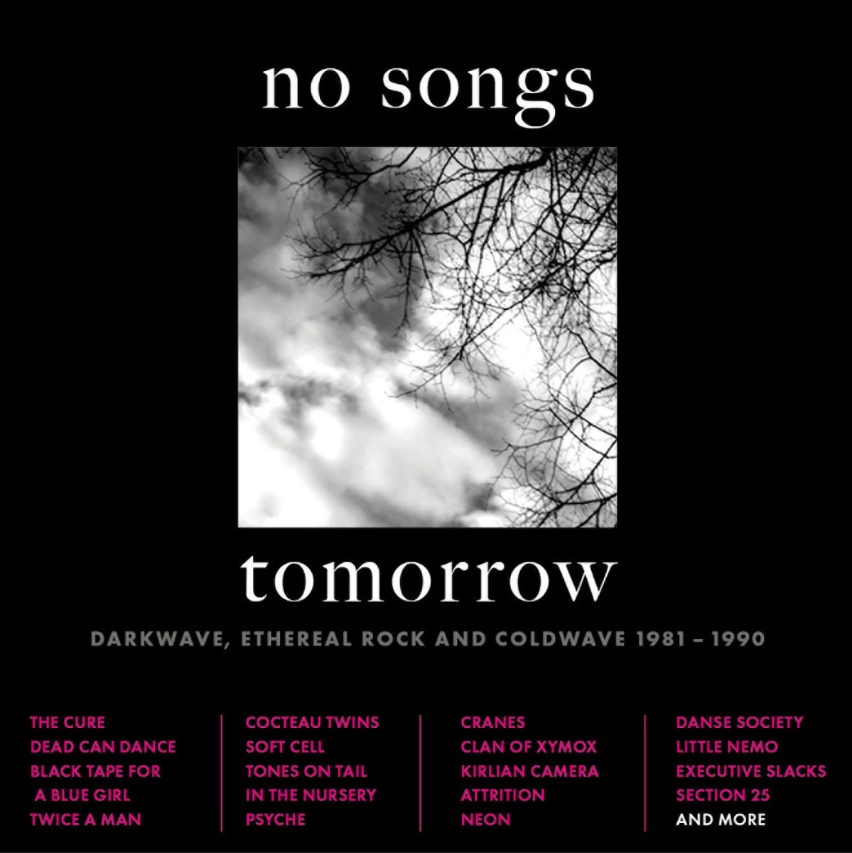 CRCD4BOX171 - No Songs Tomorrow - A Darkwave Journey 1981-1990 - Various Artists