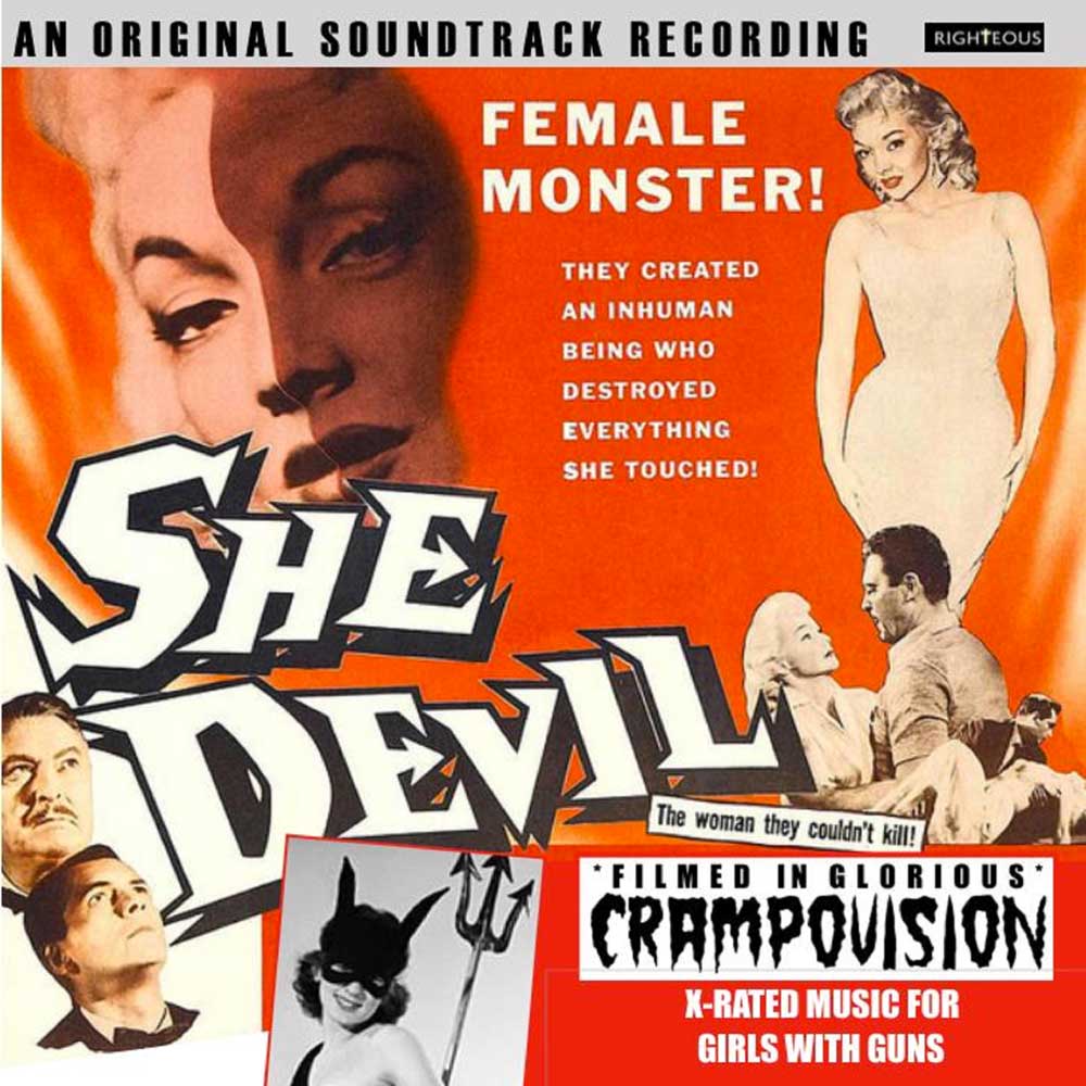 PSALM2390 - She Devil ~ Original Soundtrack: Filmed In Glorious Crampovision - Various Artists