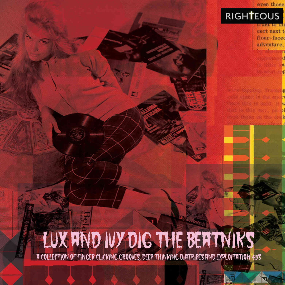 PSALM2396D - Lux And Ivy's Dig The Beatniks: A Collection Of Finger Lickin' Grooves, Deep Thinkin' Diatribes And Exploitation 45s - Various Artists