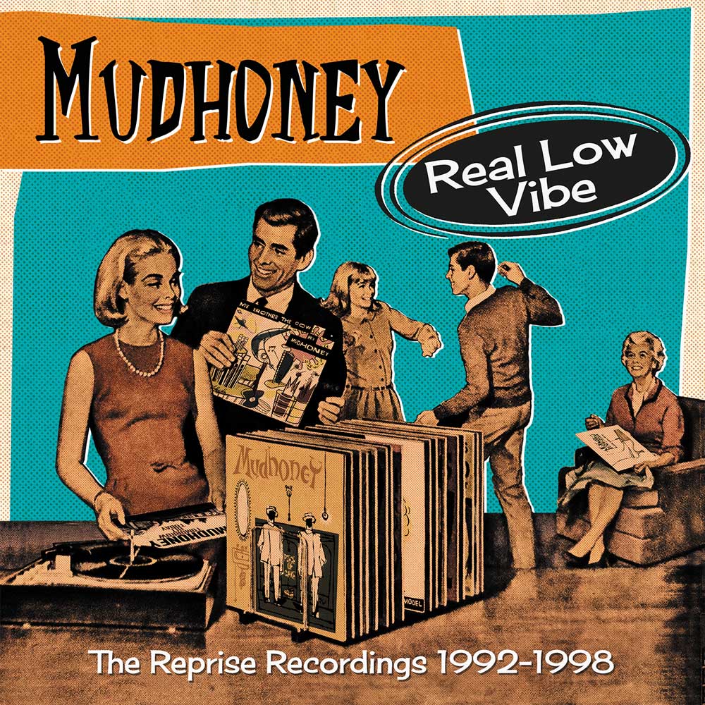 QCRCDBOX105 - Real Low Vibe ~ The Reprise Recordings 1992-1998 (clamshell Boxset) (4cd) - Mudhoney