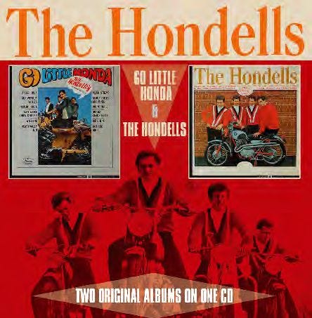 TBIRD0020CD - Go Little Honda / The Hondells - The Hondells