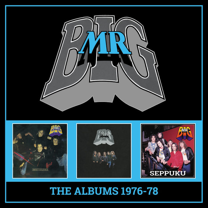 QGLAMBOX198 - The Albums 1976-78 - 3cd Clamshell Box - Mr Big