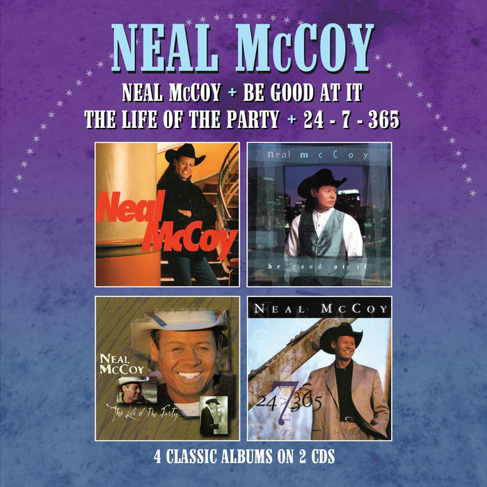 QMRLL110DZ - Neal Mccoy/be Good At It/the Life Of The Party/24-7-365 - 2cd Edition - Neal Mccoy
