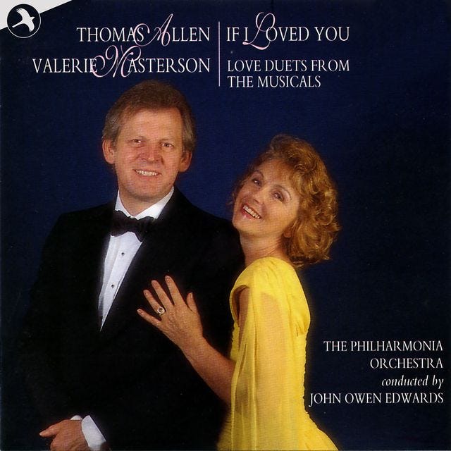 CDJAY1233 - If I Loved You - Love Duets From The Musicals - Allen, Thomas And Masterson, Valerie