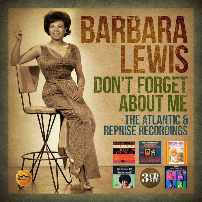 QSMCR5195T - Don't Forget About Me ~ The Atlantic & Reprise Recordings: 3cd Digipak - Barbara Lewis