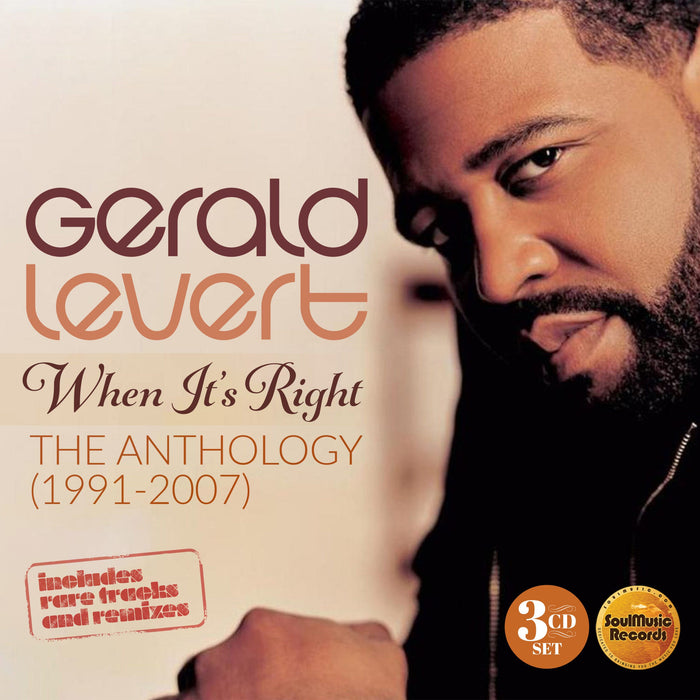 QSMCR5211T - When It's Right - The Anthology 1991-2007 3cd Digipak - Gerald Levert