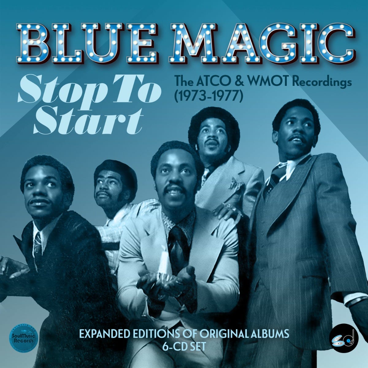 QSM6CR5223BX - Stop To Start: The Atco And Wmot Recordings 1973-1977 6cd Clamshell Box - Blue Magic