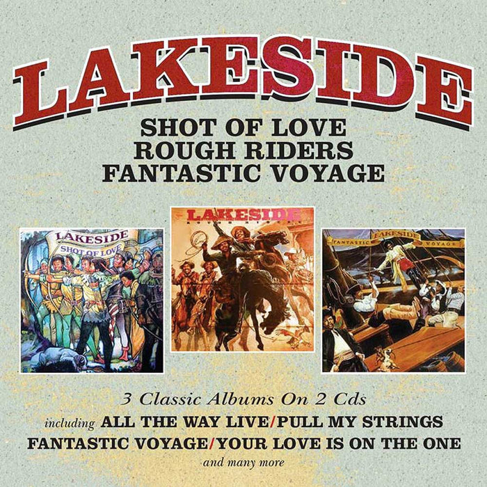 ROBIN28CDD - Shot Of Love / Rough Riders / Fantastic Voyage - Lakeside
