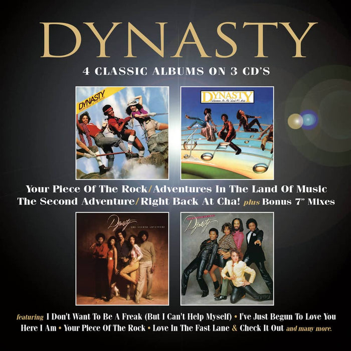 ROBIN55CDT - Your Piece Of The Rock / Adventures In The Land Of Music / The Second Adventure / Right Back At Cha (4 Albums On 3cds) - Dynasty