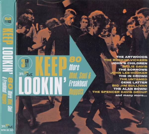 RPMBX523 - Keep Lookin' - 80 More Mod, Soul & Freakbeat Nuggets - Various Artists
