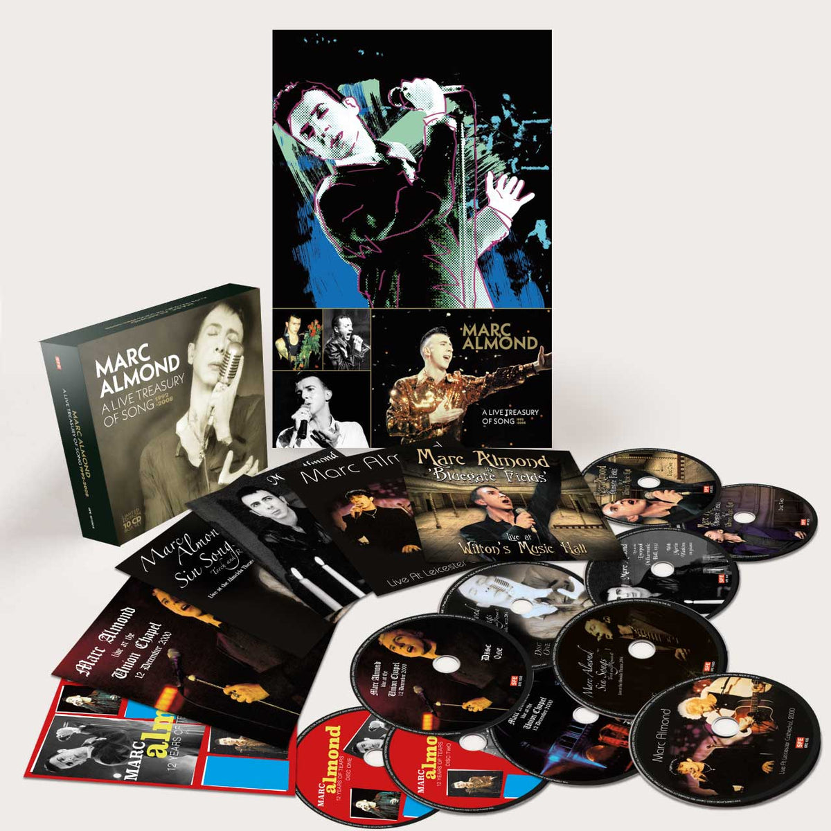 SFE101BOX - A Live Treasury Of Song - 1992-2008 - Marc Almond