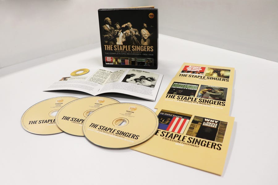 SMCR5175BX - For What Its Worth ~ The Complete Epic Recordings: 1964-1968 - The Staple Singers