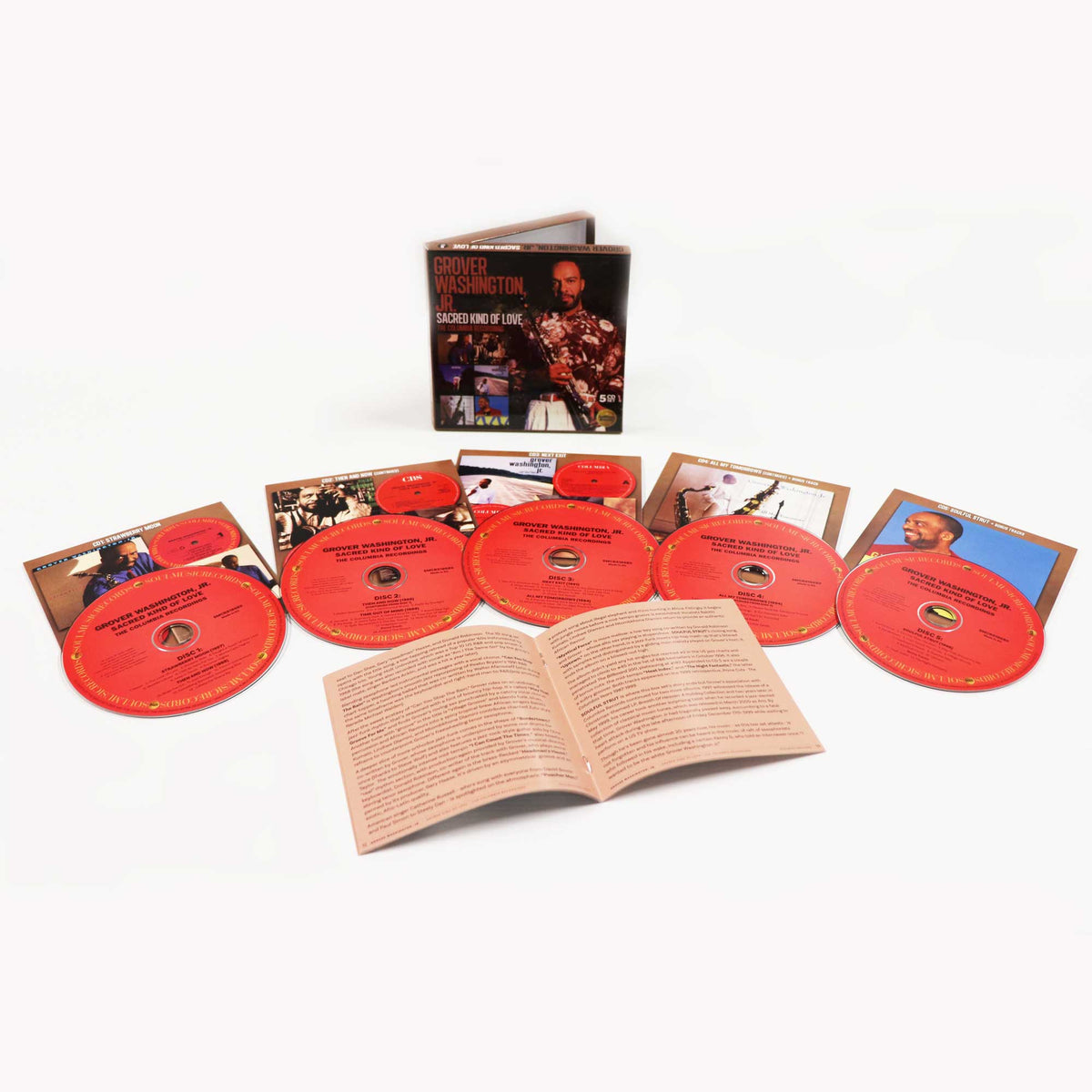 SMCR5186BX - Sacred Kind Of Love: The Columbia Recordings Boxset - Grover Washington Jr.