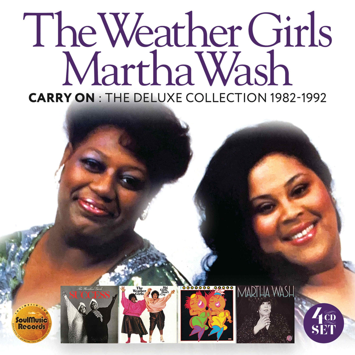 SMCR5210BX - Carry On: The Deluxe Edition 1982-1992 4cd Deluxe Edition - The Weather Girls/martha Wash