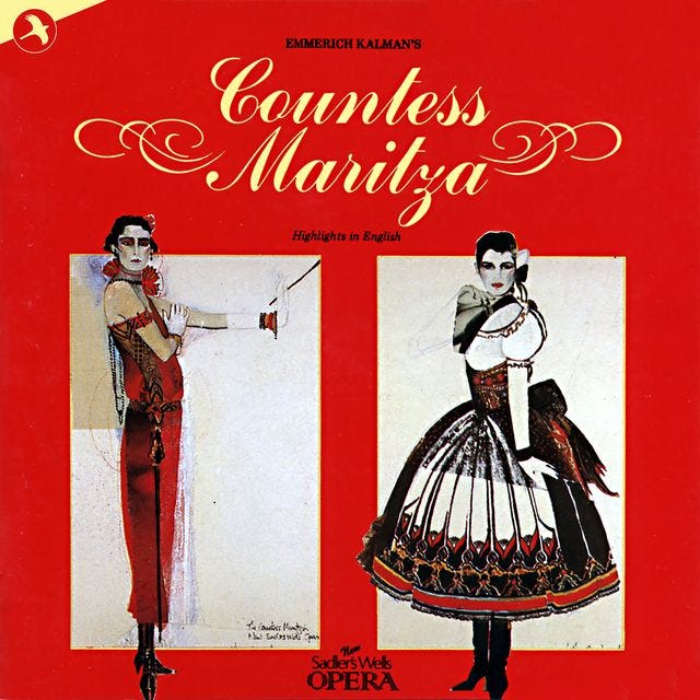 CDJAY1258 - Countess Maritza - Original Cast (new Sadler's Wells Opera)