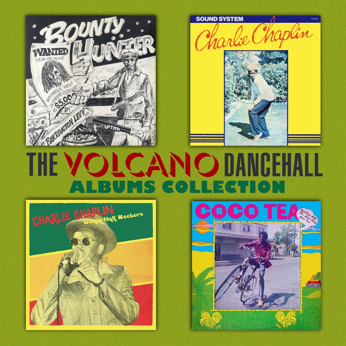 DB2CD143 - The Volcano Dancehall Albums Collection 2cd - Various Artists