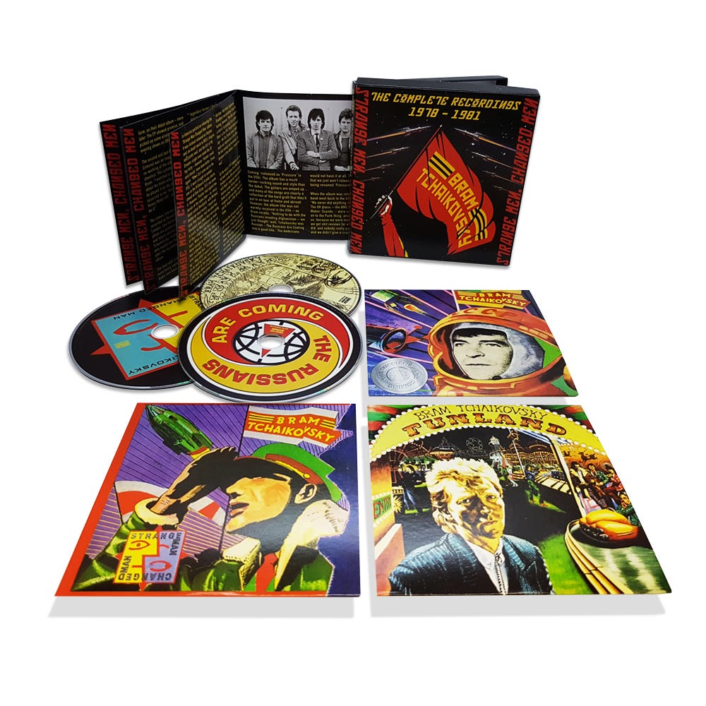 WCRCDBOX48 - Strange Men, Changed Men: The Complete Recordings 1978-1981 - Bram Tchaikovsky